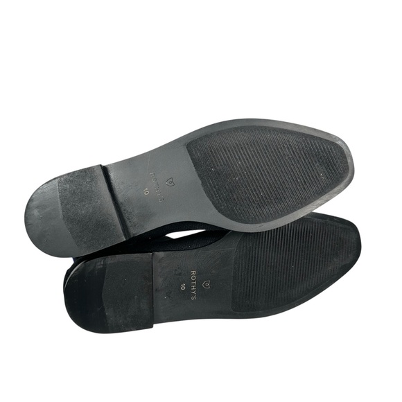 ROTHY’S The Merino Wool Glove Chelsea Ankle Boot in Onyx Black - Picture 10 of 13